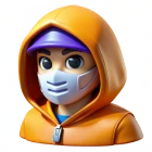 Completely anonymous game at Loony Bingo Online Casino